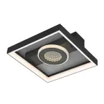 LAMPARA DE TECHO LED CRONOS CUAD. 1+1 LED