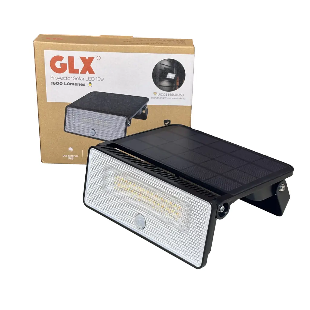 REFLECTOR SOLAR LED C/SENSOR. 15W. 1600LM.