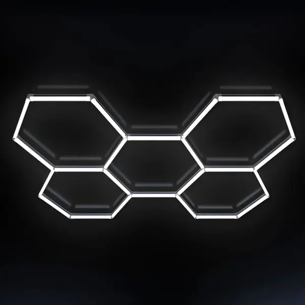 LAMPARA LED HEXAGONAL 144W