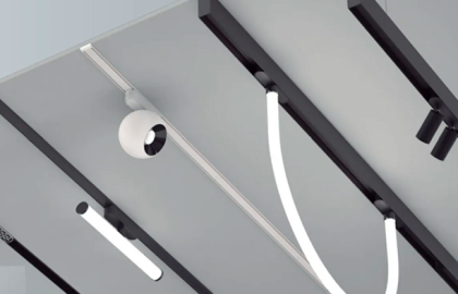 NUEVA LINEA SKYLINE - Rieles magnéticos para iluminación